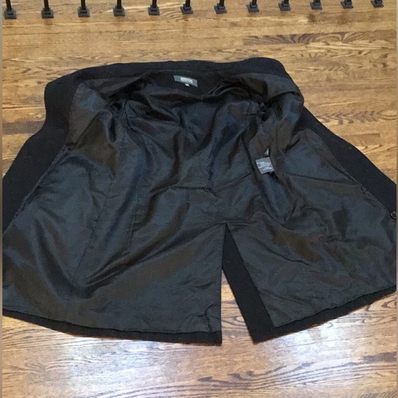 Kenneth Cole Black Belted Trench Coat - Picture 12 of 12